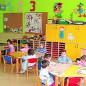 Los niños en su primer día en la guardería
