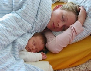 dormir con el bebe