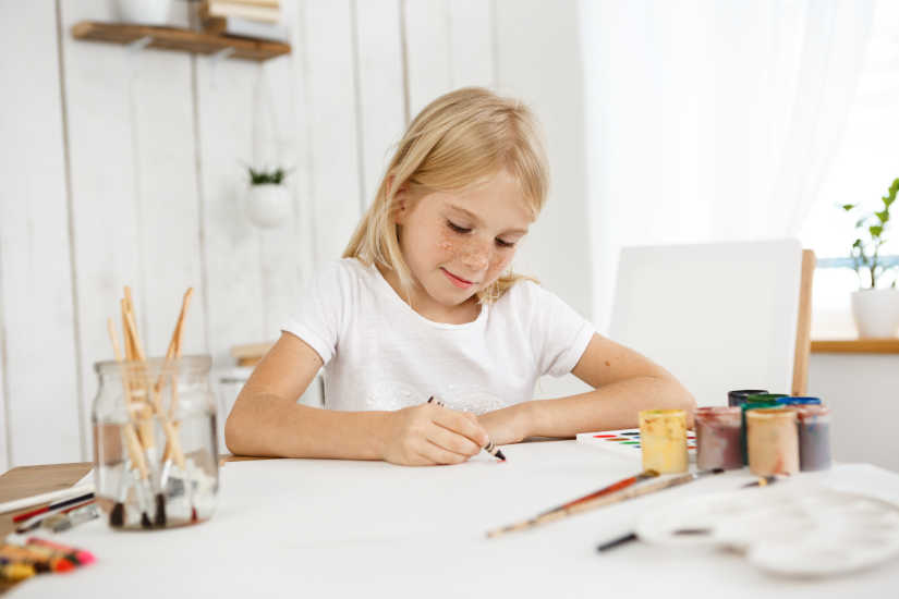 Dibujo y pintura: Ventajas para los niños