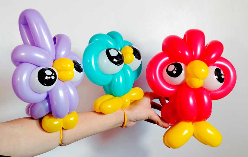 Ideas de manualidades con globos para niños
