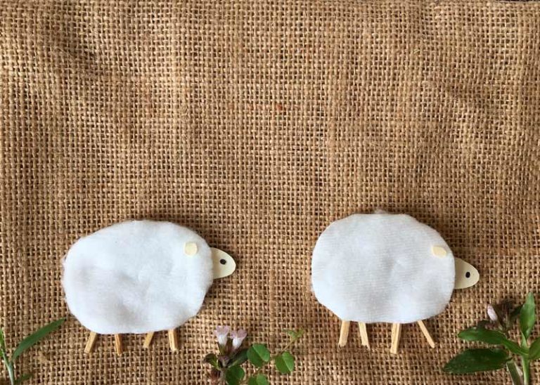 5 manualidades infantiles con algodón muy fáciles de hacer